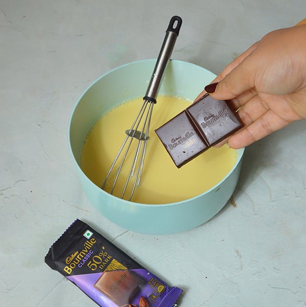 Bournville Chocolate Pudding Recipe - Chocolate Pieces Milk