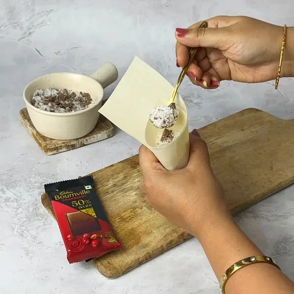 Bournville Chocolate Samosa - Spoon About 1