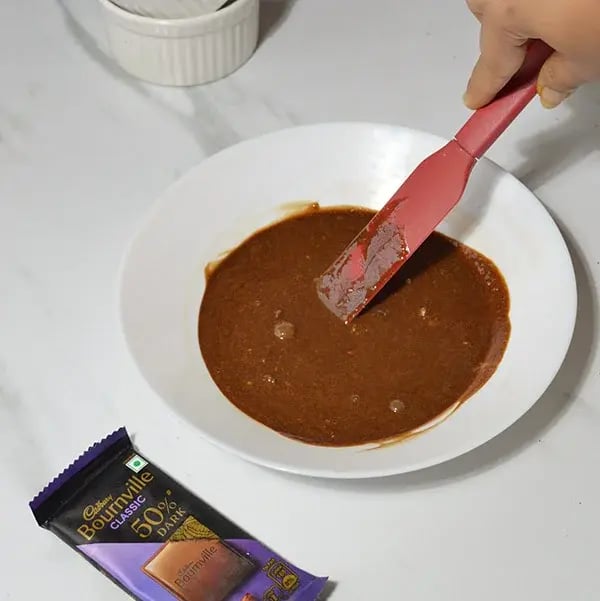 Bournville Chocolate Souffle - Mix it nicely