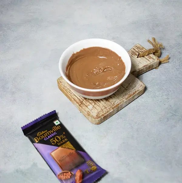 Bournville Chocolate Walnut Tart - Melt it