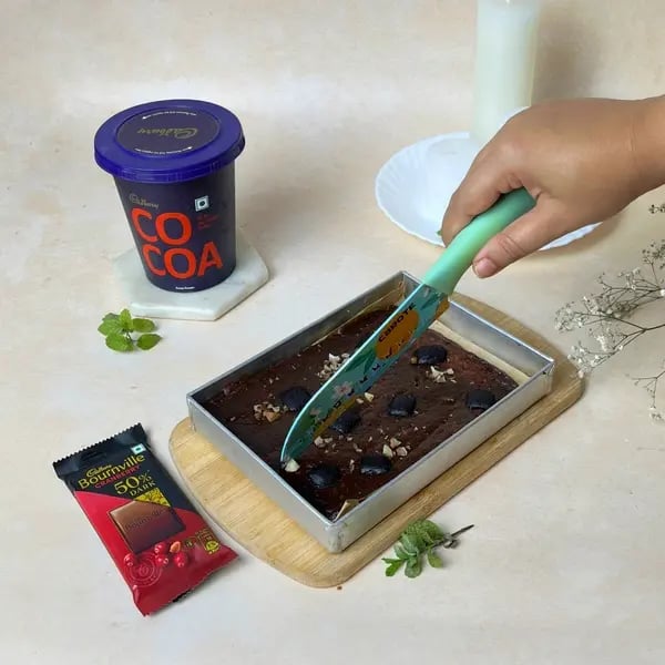 Bournville Cocoa Dark Chocolate Dates Brownie - Let The Brownies Come
