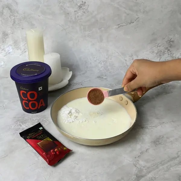Bournville Cocoa Mochi - Mixing