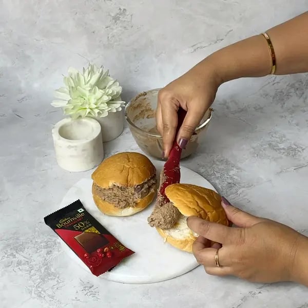 Bournville Cream Bun - Spreading Chocolate Cream
