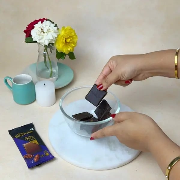 Bournville Dipped Choux Pastry - Beating Mixture