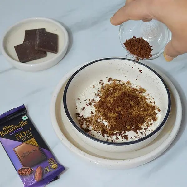 Bournville Dora Cake - Add Coffee Powder
