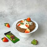 Bournville Fudgy Chocolate Steamed Cake With Strawberry
