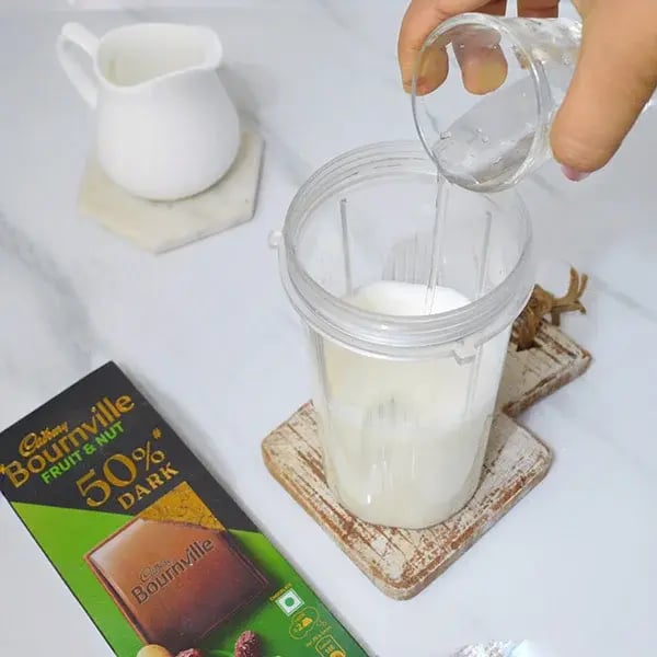 Bournville Martini Mocktail - Milk &amp; Corn Syrup