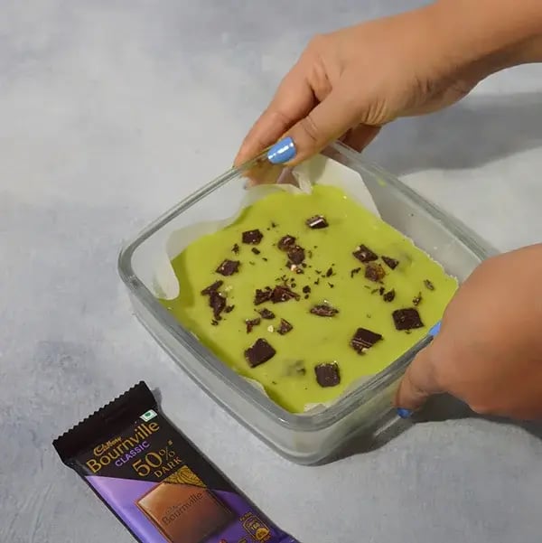 Bournville Mint Chocolate Cookie Bar - 9×13 baking dish