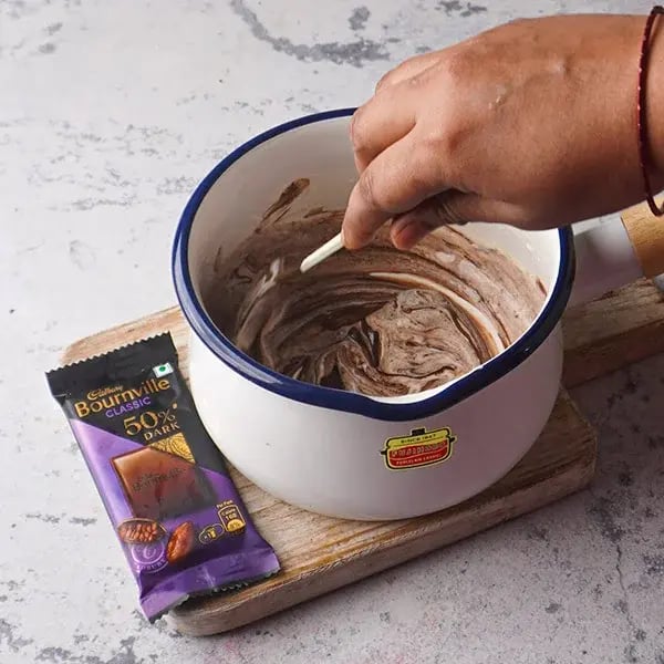 Bournville Mint Truffle - Mix it well