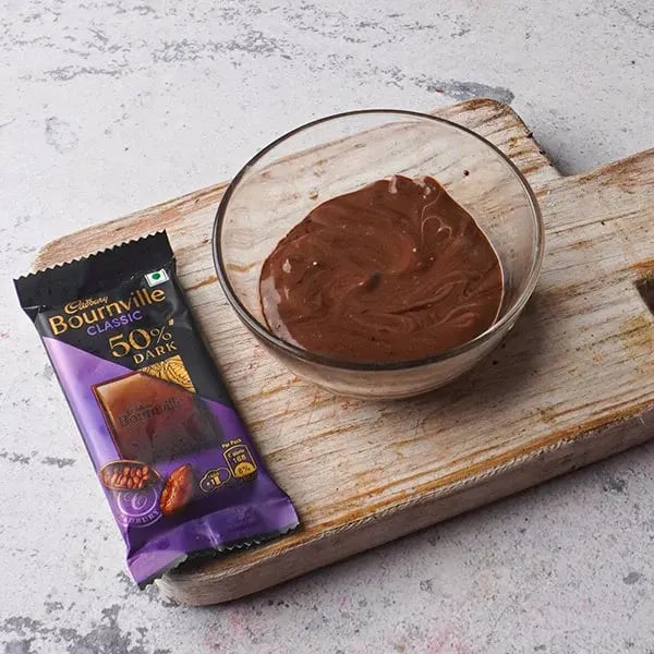 Bournville Mint Truffle - Transfer this mixture