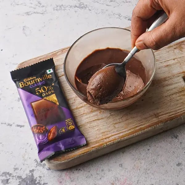 Bournville Mint Truffle - Start making small balls
