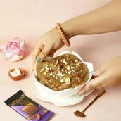 Bournville Moong Dal Halwa