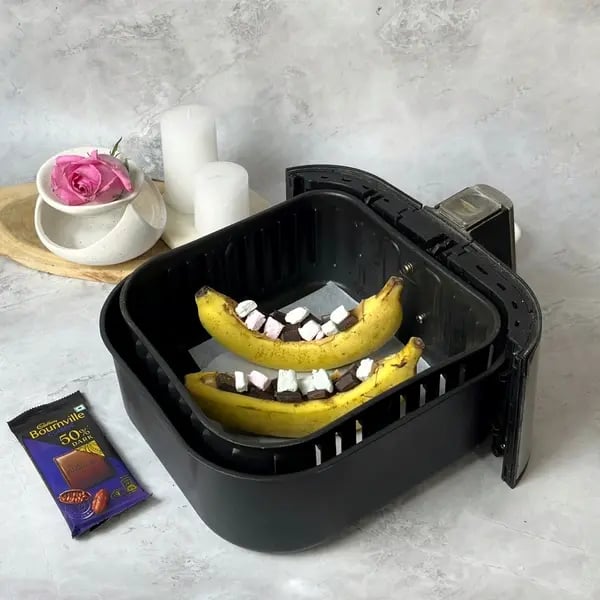 Bournville Peanut Butter Banana Boat - Air-Frying Banana Boat