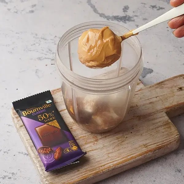 Bournville Peanut Butter Pudding - 1 tablespoon of peanut butter