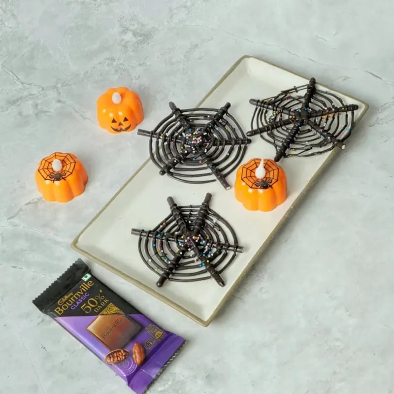 Bounville Pocky We Spide Bites fo Halloween Recipe