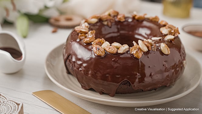 Bournville Praline Cake Step 18