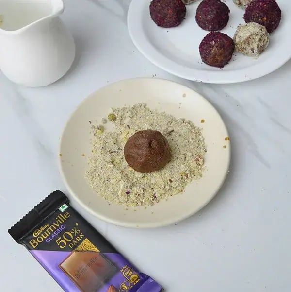 Bournville Ragi Laddoo - Refrigerate all the laddoos