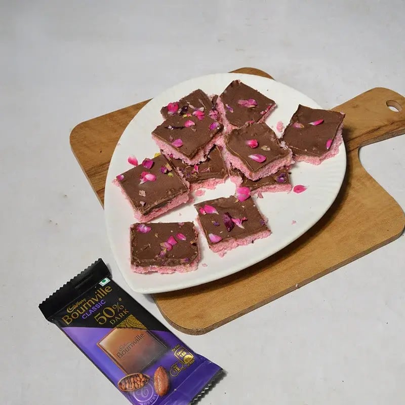 Bounville Rose Coconut Bafi Recipe