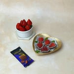 Bournville Strawberry Chocolate Heart