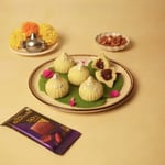 Bournville Stuffed Mawa Modak
