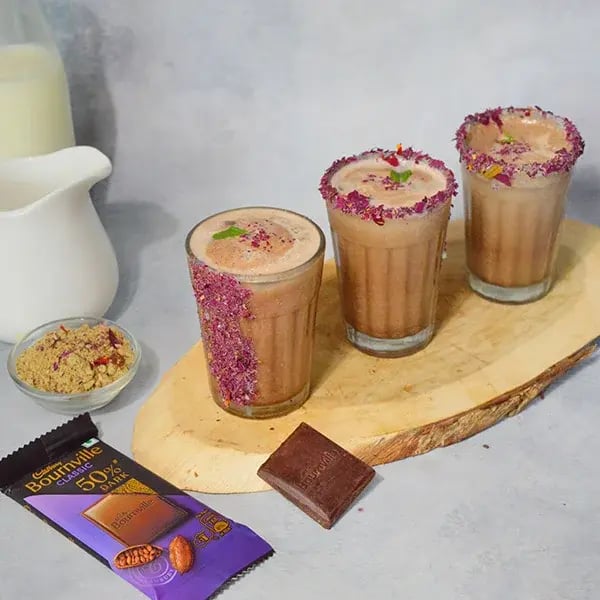 Bournville Thandai with Walnuts - Garnish