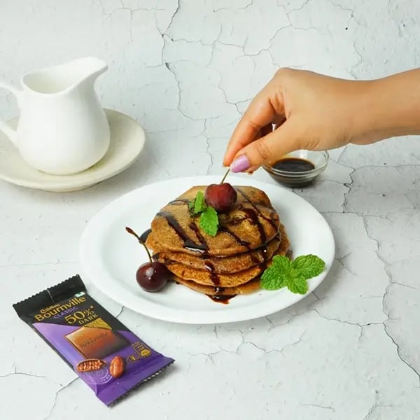 Bournville Wheat Pancake-Transfer the pancake