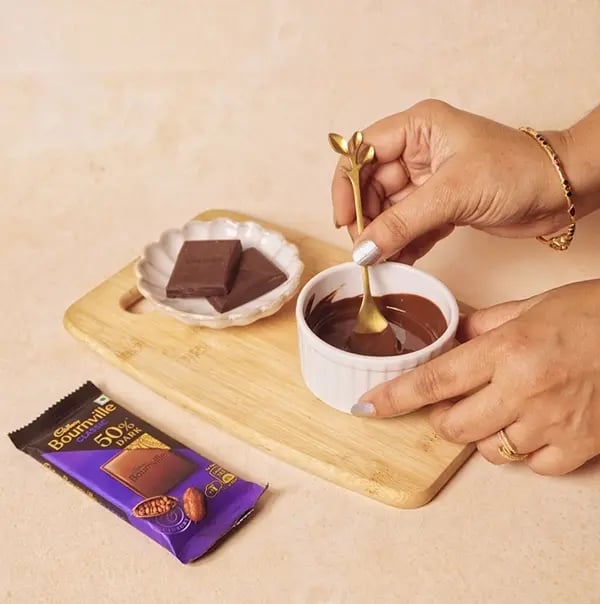 Cadbury Bournville and Fruit Flowers-Chop the Cadbury Bournville