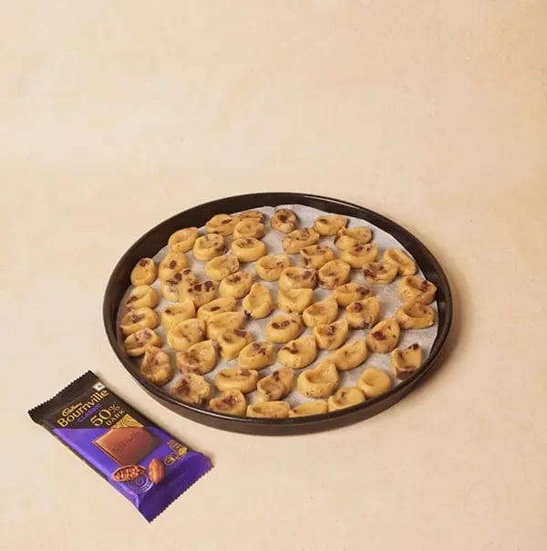 Cadbury Bournville Cereal Cookies-Preheat your oven