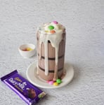 Cadbury Dairy Milk and Gems Milk Shake