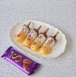 Cadbury Dairy Milk Silk & Mango Layered Kulfi with Cashew Nuts