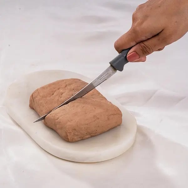 Cadbury Moja Goja-Place the dough on a flat surface