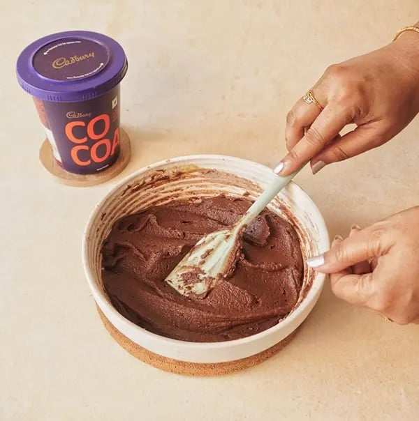 Cheesecake Brownie-Keep on stirring just until combined