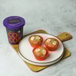 Choco Banana Cardamom Cupcake