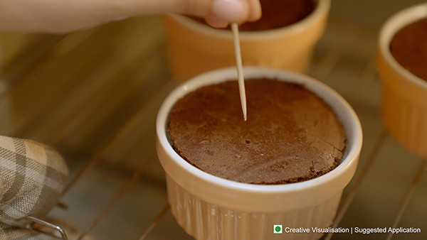 Choco Berry and Mocha Bowl Cake Step 8