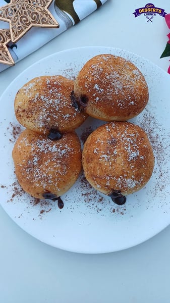 Chocolate Filled Bun Recipe - Filling Buns Chocolate