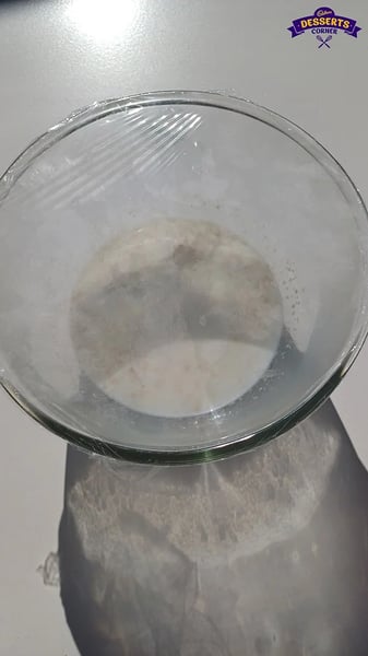 Chocolate Filled Bun Recipe - Cling Film Covered Dough
