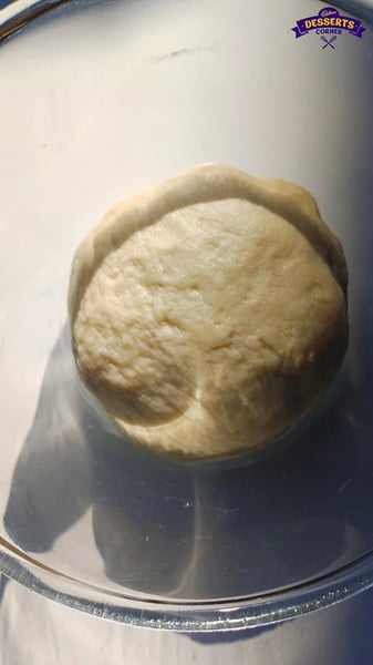 Chocolate Filled Bun Recipe - Dough Rising