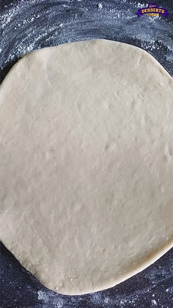 Chocolate Filled Bun Recipe - Dough Resting