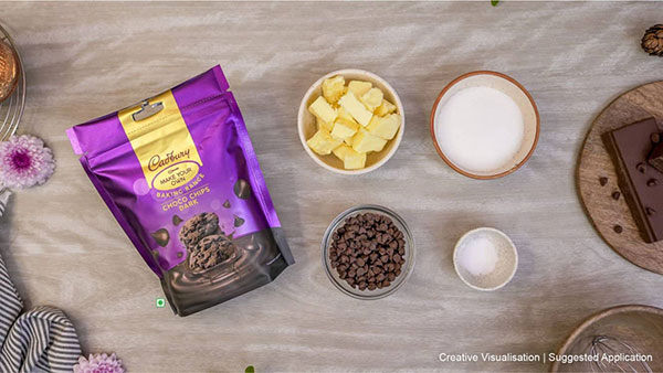 The Best Cadbury Chocolate Chip Cookies Recipe - Measuring Ingredients
