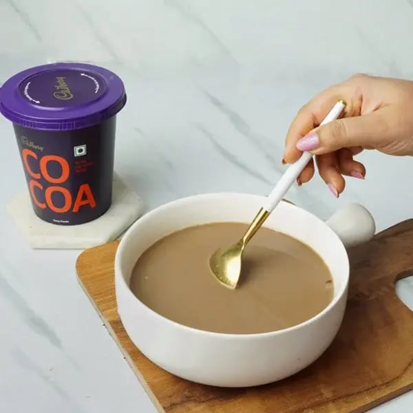 Choco Coffee Sago Drink - Mix chocolate mixture