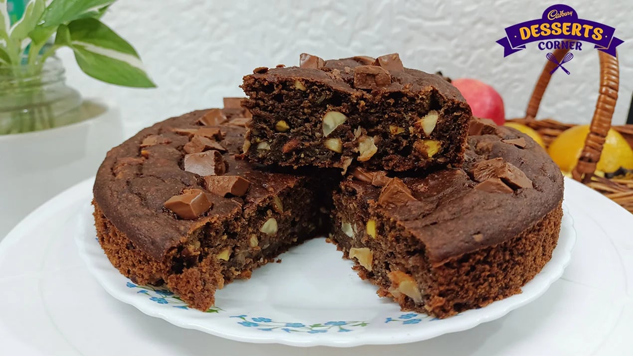 Chocolate Oats Cake Recipe