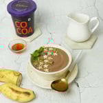 Choco Sweet Potato Banana Smoothie Bowl