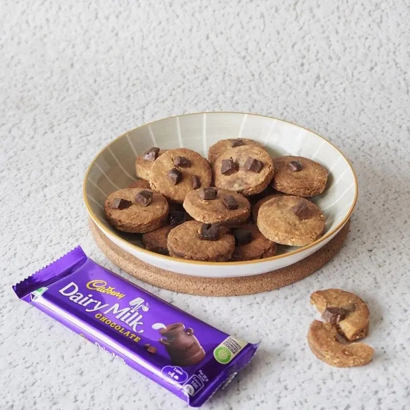 Chocolate Almond Cookies with Dy Fuits Mix Recipe