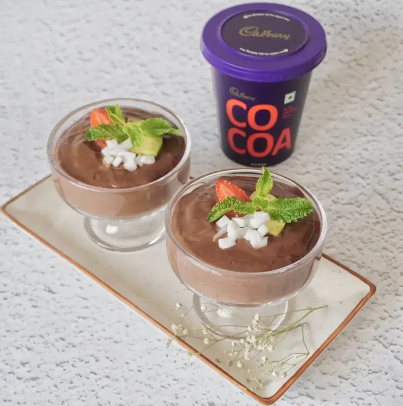 Chocolate Avocado Mousse with Coconut Milk Recipe
