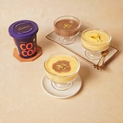 Chocolate Basundi with Mango 