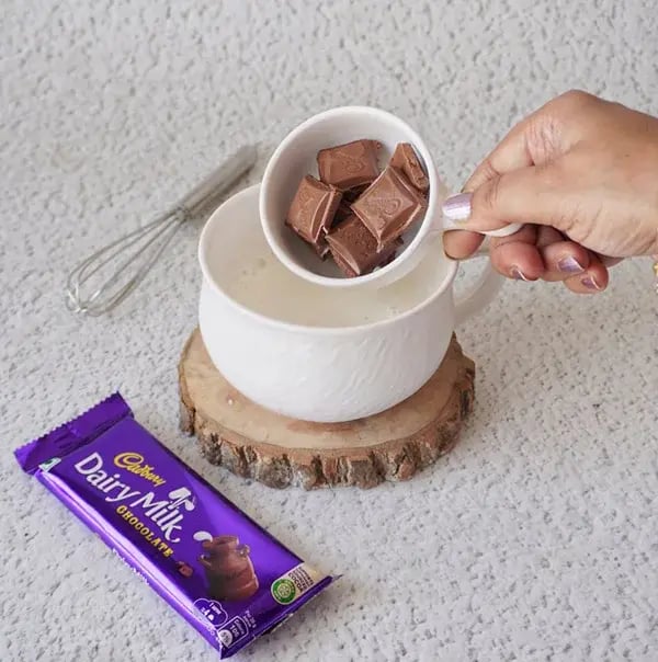 Chocolate Brownie Cake with Nuts - Add Dairy Milk chocolate