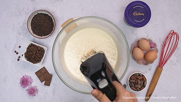 Chocolate Bundt Cake Step 2