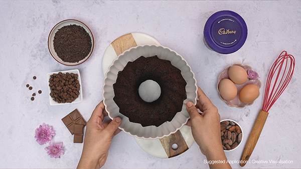 Chocolate Bundt Cake Step 5