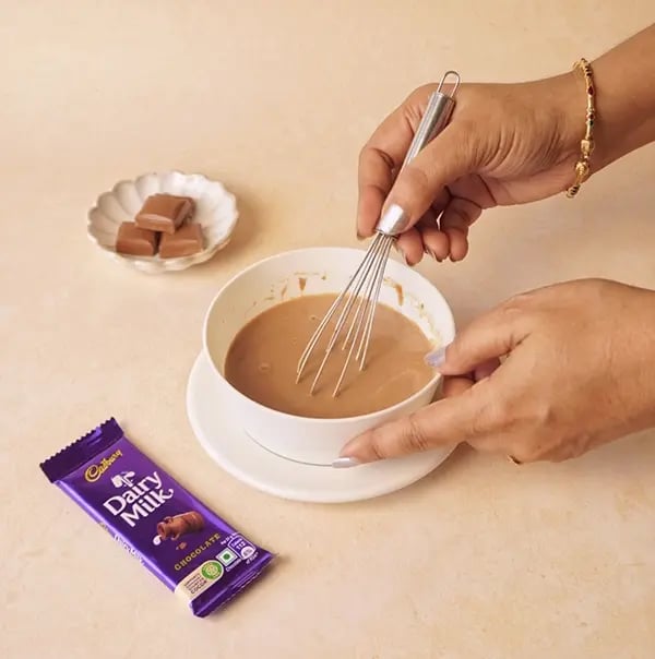 Chocolate French Toast with Cadbury Dairy Milk-Whisk everything together