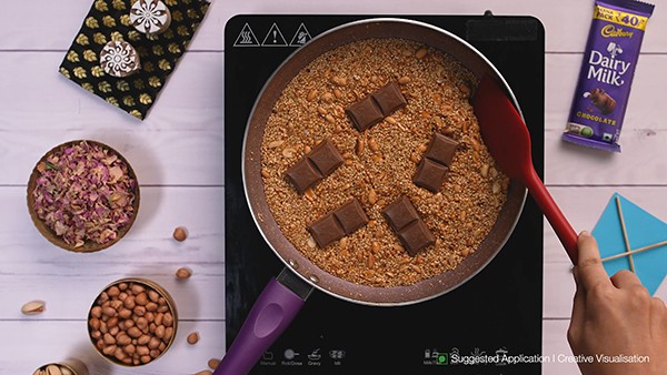 Chocolate Harvest Chikki Recipe | Cadbury Desserts Corner
